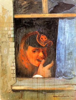 Man behind the Window