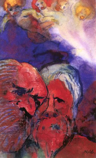 Two Old Men (Angels Above)