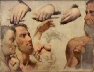 Study for 'The Apotheosis of Homer'