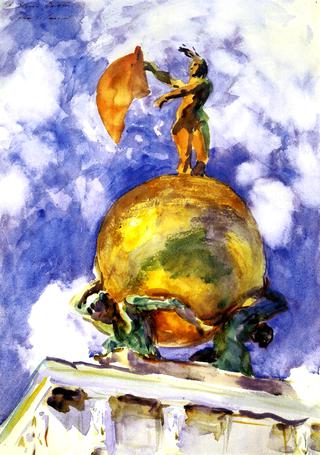 The Dogana, Statue of Fortune