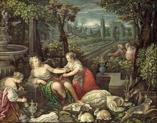 Susanna at her Bath