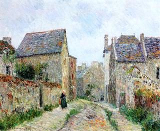 A Street in Old St. Lunaire