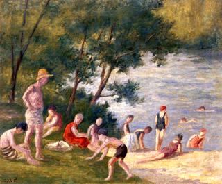 Bathing at Méricourt