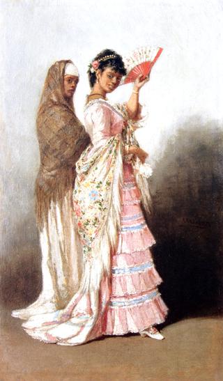 Mulatta Woman and Her Dueña