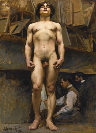Academic Nude in the Académie Julian