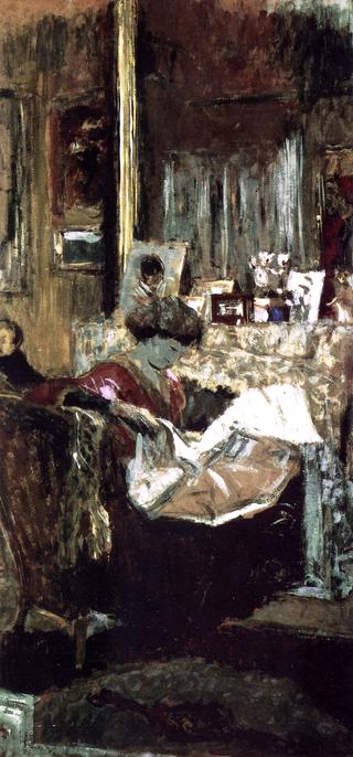 Madame Hessel in Her Salon