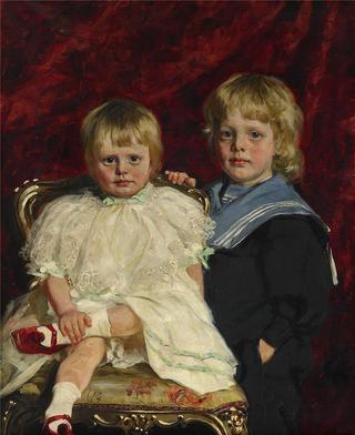 The siblings Anders and Margaret Eek
