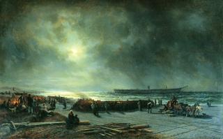 The End of the Alexander Nevsky Frigate