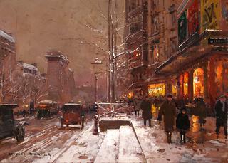 Porte St. Denis in Winter