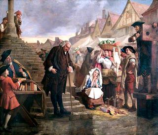 Johnson, Doing Penance in the Market Place of Uttoxeter, Staffordshire