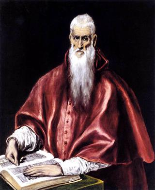 St Jerome as a Scholar