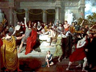 Brutus Exhorting the Romans to Revenge the Death of Lucretia