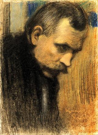 Portrait of József Nyitrai