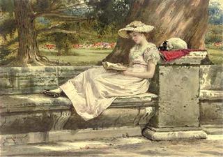 A Quiet Read in the Shade