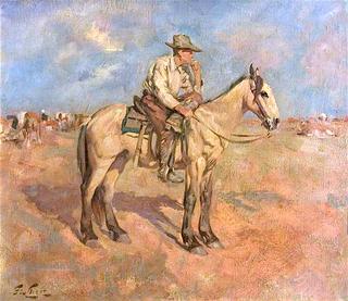 Cowboy on Guard