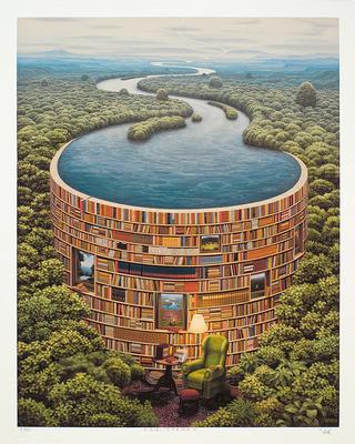 Shelves of Books