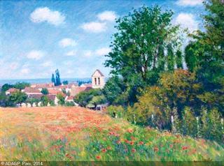 Poppies at Savins