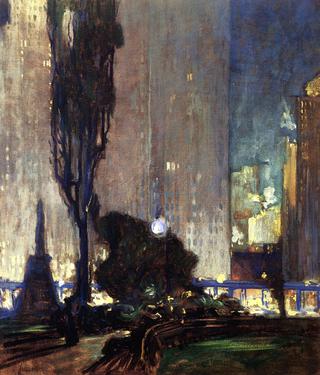 Saturday Evening, Bryant Park
