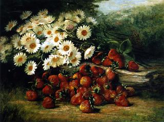 Strawberries and Dasies