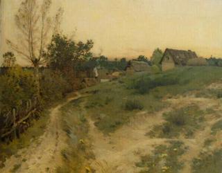 Landscape with Houses