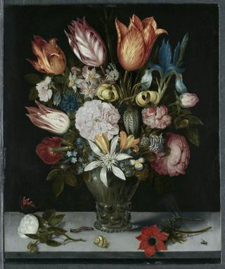 Flowers in a Glass