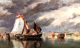 Bragozzi in the Lagoon