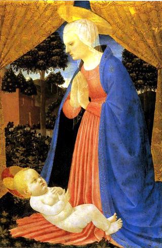 Virgin Adoring the Child