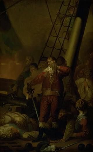 Christian IV Aboard his Flagship "The Trinity"