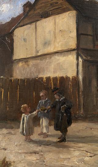Boys in a Yard