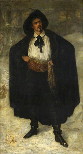An Unknown Man Dressed as 'Fabien dei Franchi' in 'The Corsican Brothers'