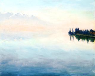 Lake Leman, View from Monreux