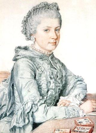Portrait of Marie-Christine of Austria