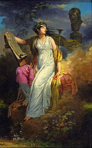 Study for Calliope, Muse of Poetry