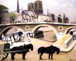 The Seine and the Pont Louis-Philippe