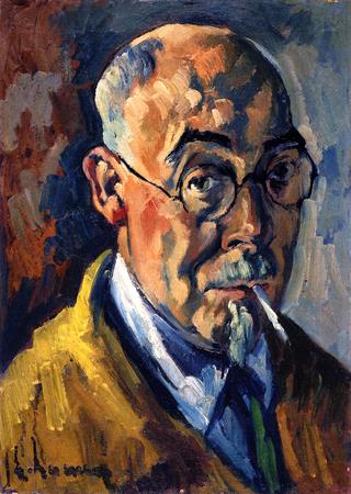 Self-Portrait with a Cigarette