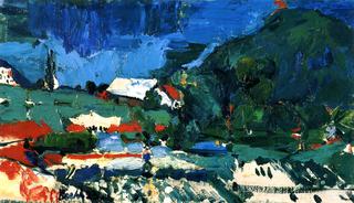 Landscape with Houses