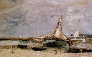 Trouville, the Jettys, Low Tide