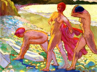Evening on the Beach, after Bathing