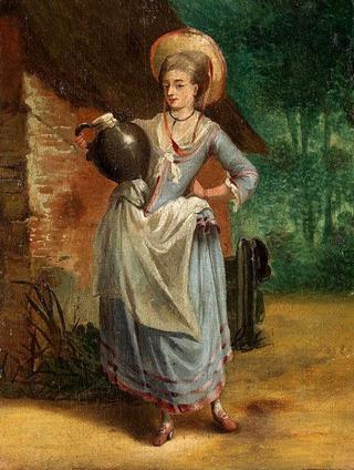 Woman Carrying Water
