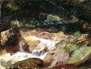 Mountain Stream in the Ramau