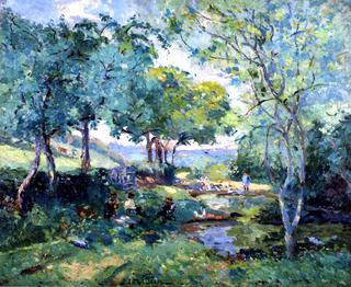 In the Woods at Nièvre