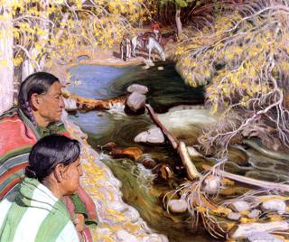 At the Canyon Stream