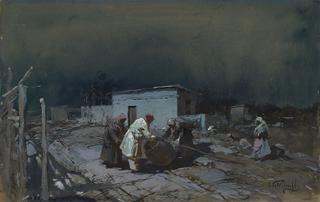 Moonlit Villagers