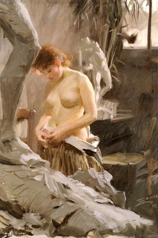 In Wilkström's Studio