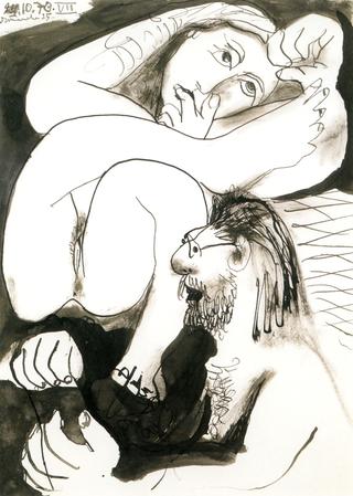 Bearded Man and Nude Woman