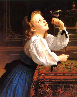 Child with Bird
