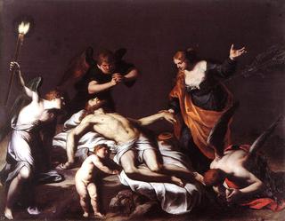 Lamentation over the Dead Christ