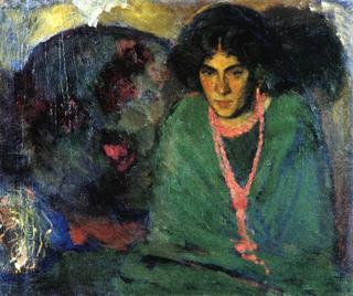 Lady in Green