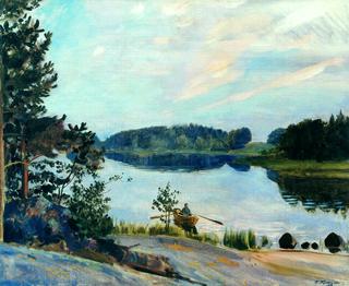 Forest Lake in Konkola