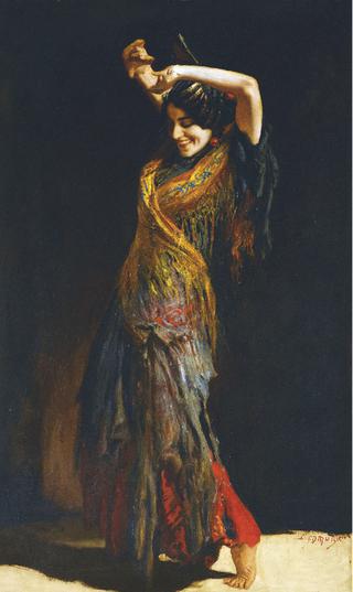 The flamenco dancer
